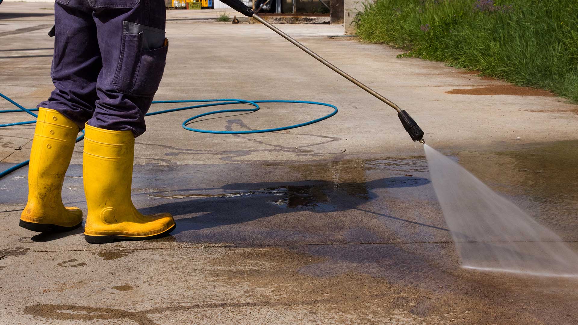 commercial pressure washing charlottesville